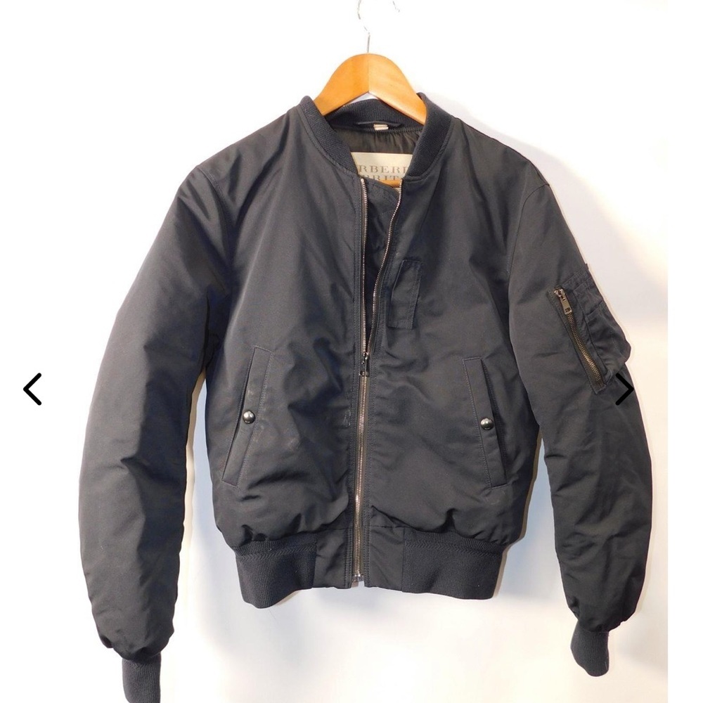 Mens Burberry bomber puffer  jacket